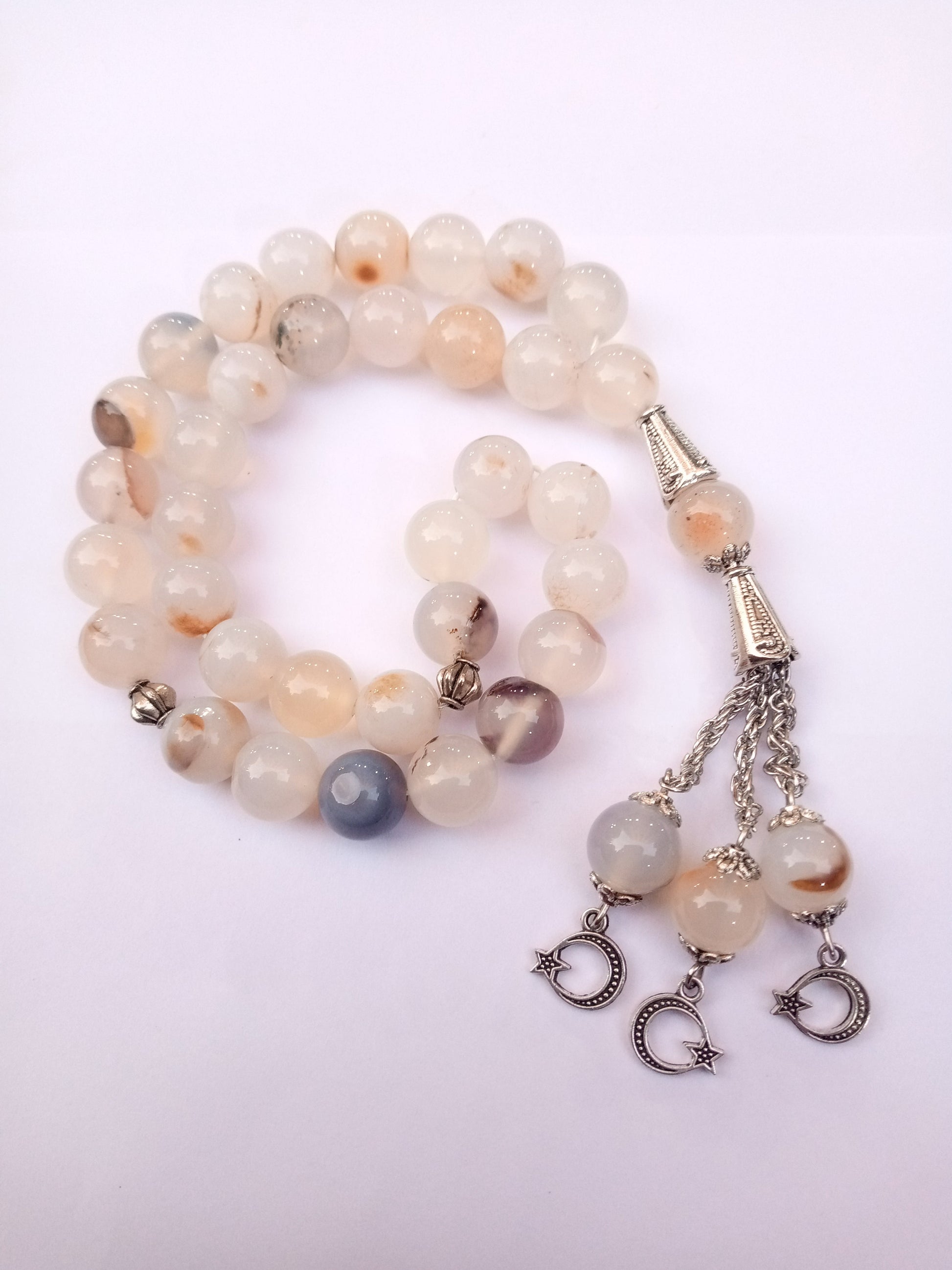 Durenajaf Stone Tasbeeh – 33 Beads, 10mm Beads Size - Tasbeeh WalaIslamic products