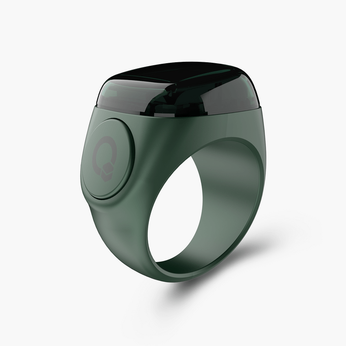 Lightweight digital zikr counter ring with 7-day battery