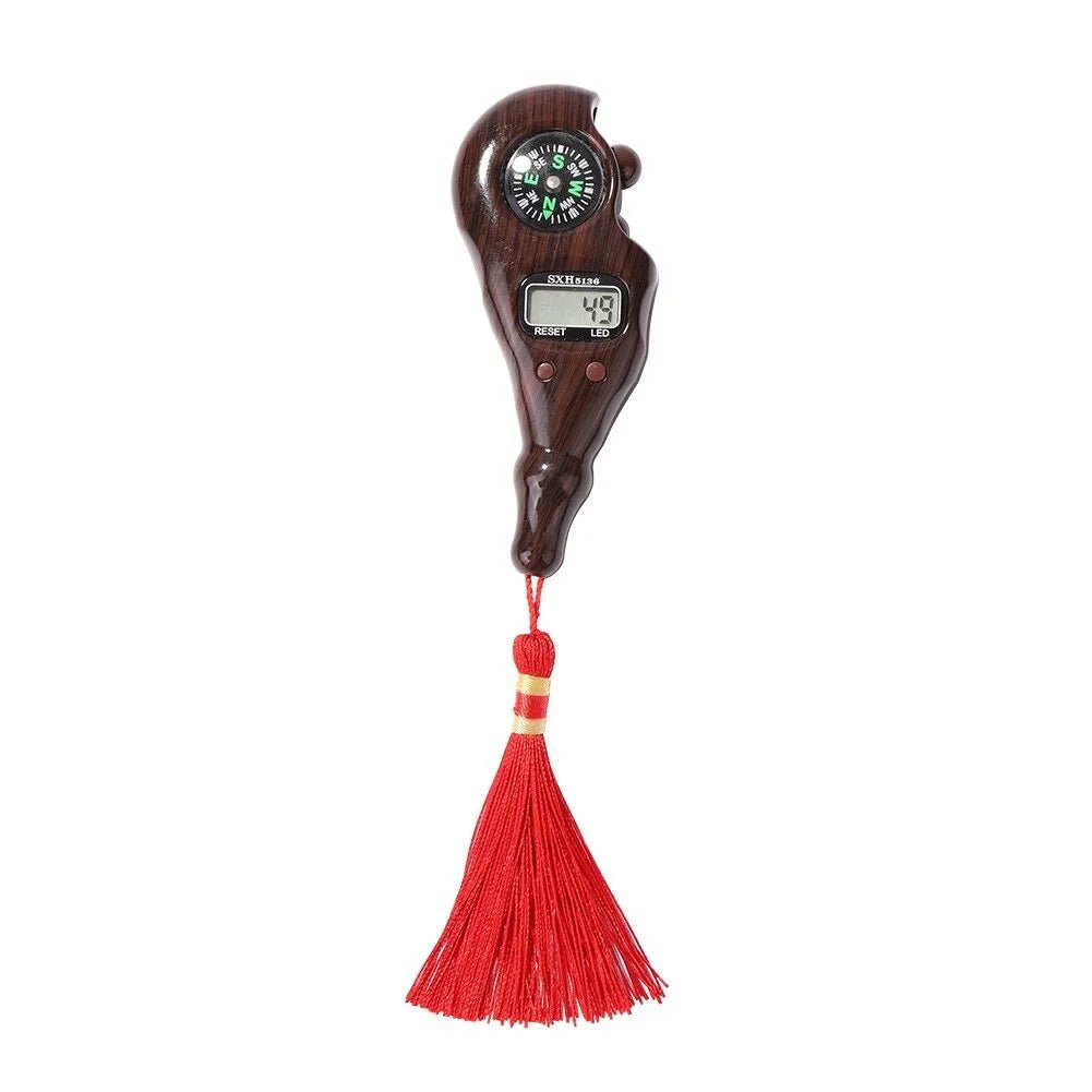 digital counter tasbeeh with led compass for prayer and travel use