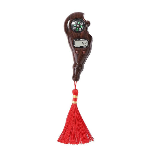 digital counter tasbeeh with led compass for prayer and travel use
