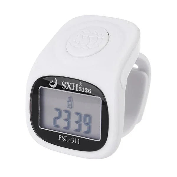 Multi-functional digital finger tally counter tasbeeh with LCD