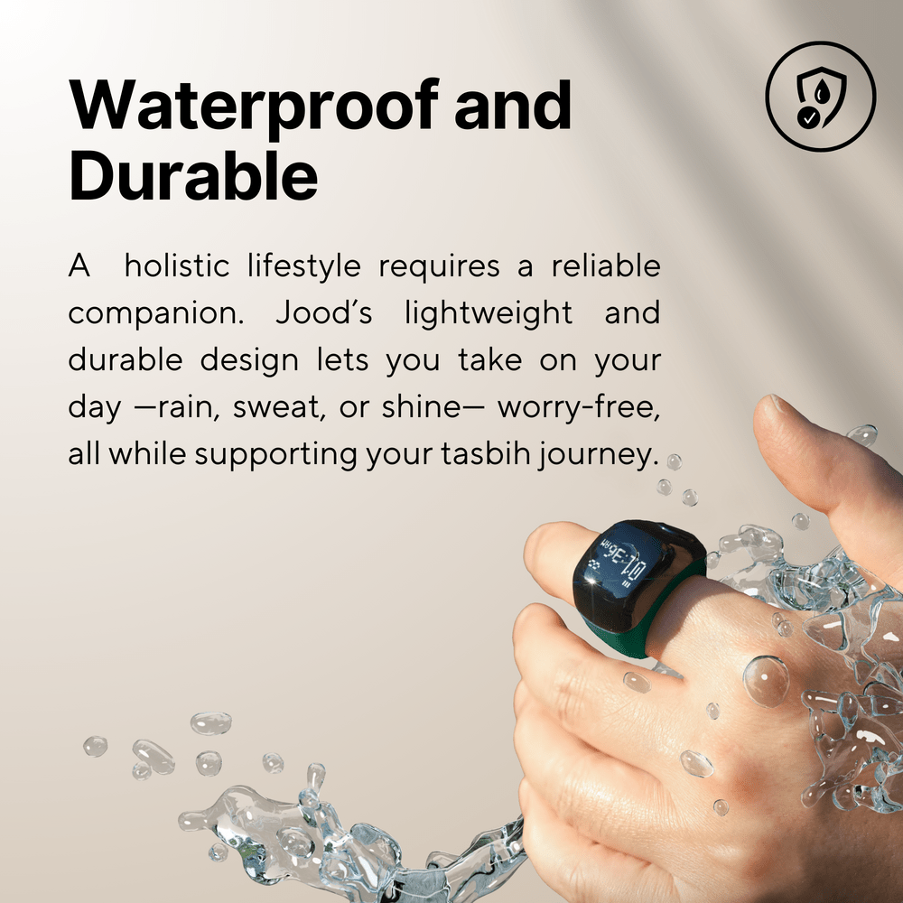 Iqibla Zikr Ring Jood - Tasbeeh WalaIslamic products