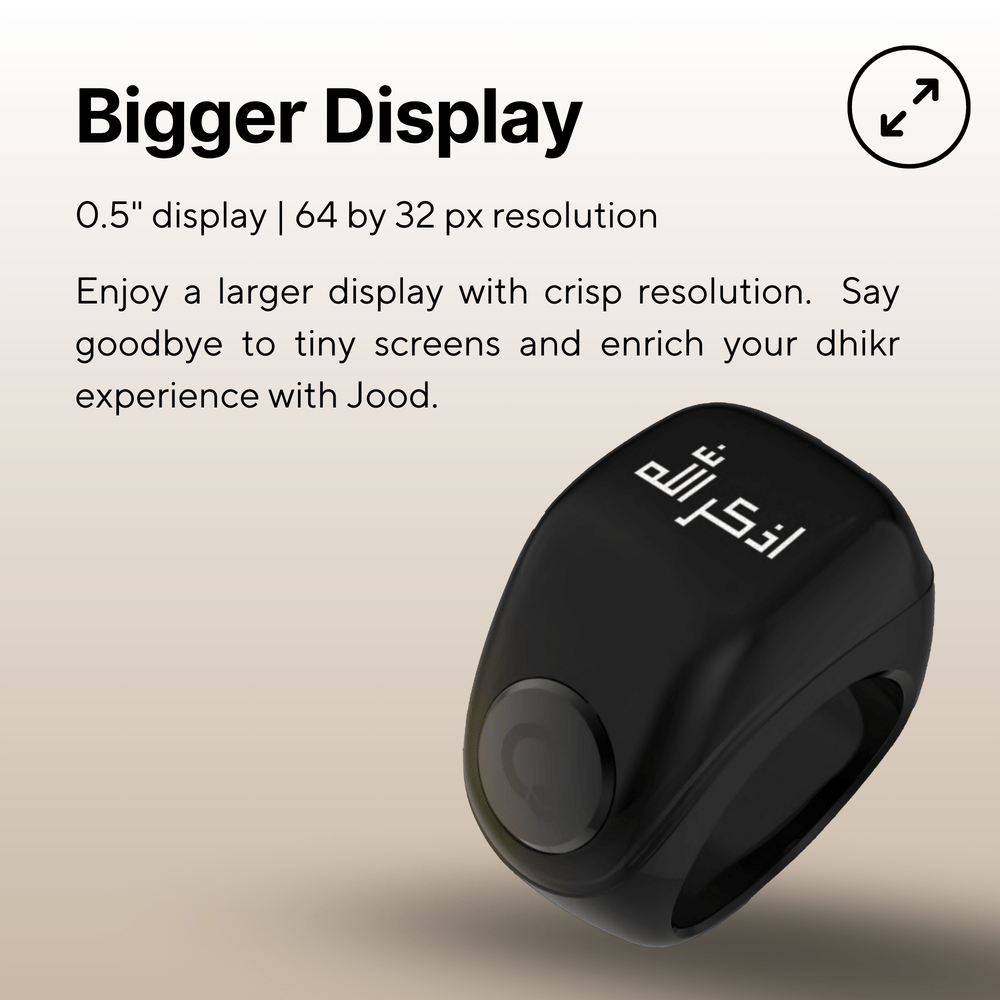 Iqibla Zikr Ring Jood - Tasbeeh WalaIslamic products