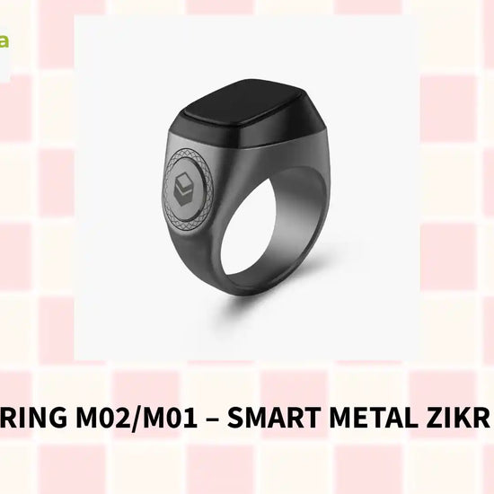 Zikr Ring M02/M01 &ndash; Smart Metal Zikr Ring by@Outfy