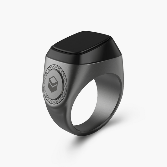 Digital tasbeeh Zikr Ring M02 with vibration reminder